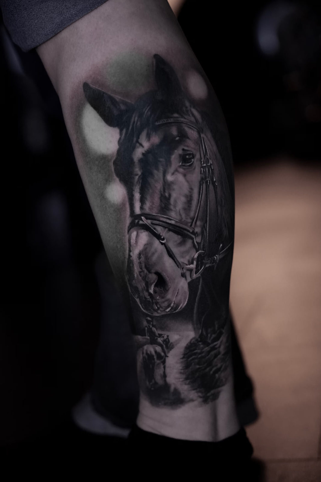 Pferde Tattoo – Tierportrait